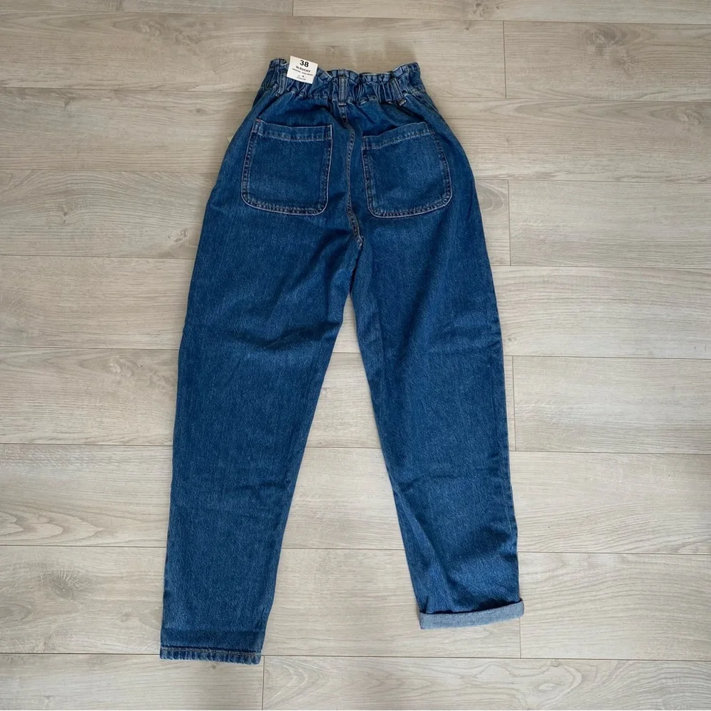Mango High-Waist Straight Leg Slouchy Jeans - Picture 7 of 12